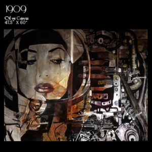 1909 : TILL SPACE DO US PART - Original Art