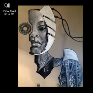 1911 : THE NOW THRESHOLD - Original Art