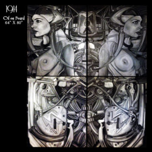 1914 : BINAIRE ELECTRIQUE - Original Art