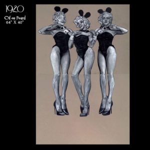 1920 : THE 3 MARILYNS - Original Art