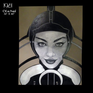 1924 : RACE MACH50 - Original Art