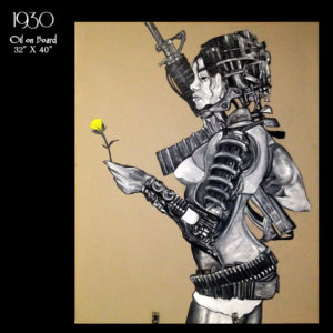 1930 : THE FROZEN YARD - Original Art