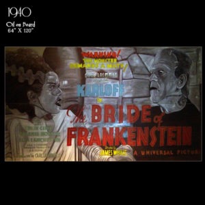 1940b : THE BRIDE OF FRANKENSTEIN 6 Panel THEATER - Original Art
