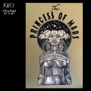 1970 : THE PRINCESS OF MARS - Original Art