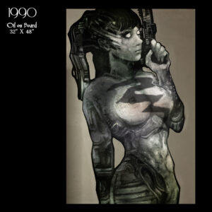 1990 : ALFACITY- Original Art